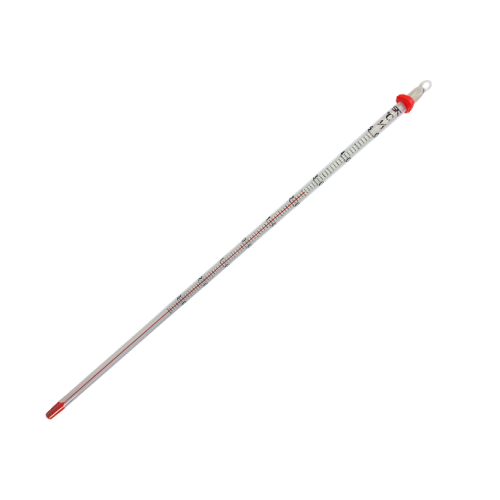 アルコール棒状温度計