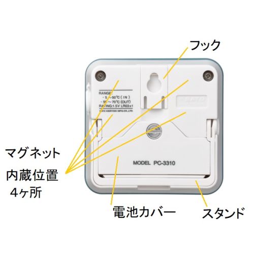 冷蔵庫用デジタル温度計 佐藤計量器製作所 公式オンラインショップ