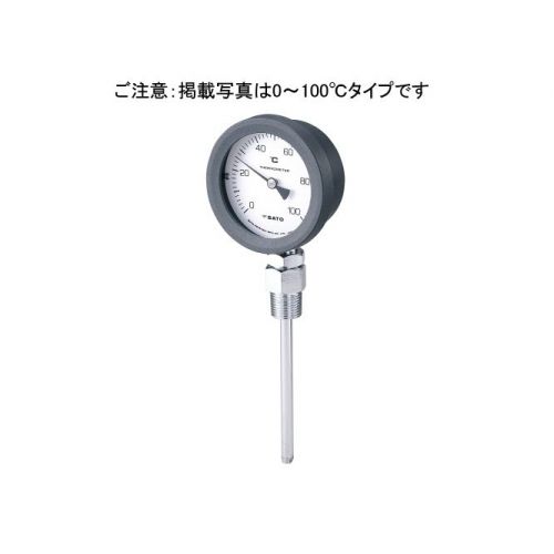 バイメタル式温度計　BM-S-75P