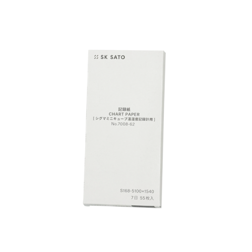 記録紙　シグマミニキューブ温湿度記録計用７日