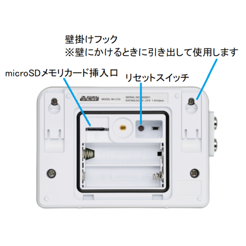 佐藤データカウンター 2ch温度ロガー（サーミスタ） 記憶計® 佐藤計量器製作所 公式