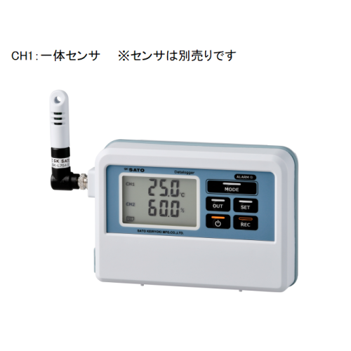 楽天市場】skSATO 佐藤計量器製作所 温湿度ロガー(SK-L754)用