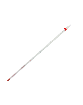 アルコール棒状温度計