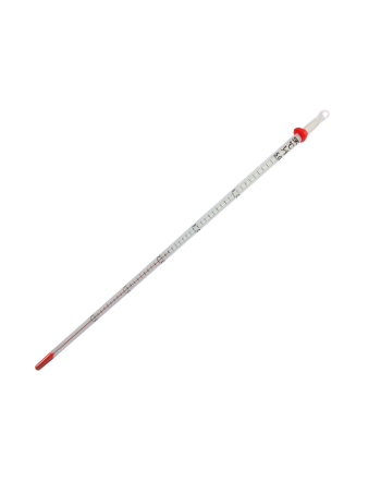 アルコール棒状温度計