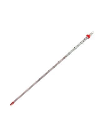 アルコール棒状温度計