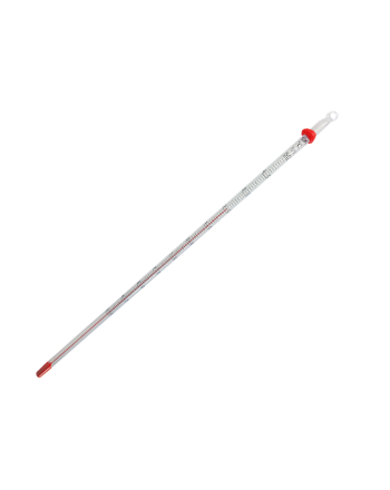 アルコール棒状温度計