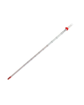 アルコール棒状温度計