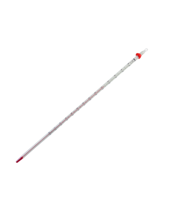 アルコール棒状温度計