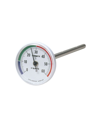 バイメタル地温計