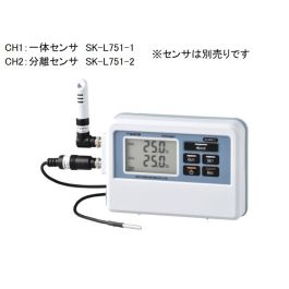 2ch温度ロガー（サーミスタ） 記憶計® 佐藤計量器製作所 公式